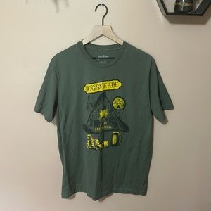 Hogwarts Hogsmeade Graphic Tee - Green